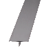 T-Profil Edelstahl glänzend, 250 cm, 25 mm