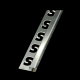 Quadroprofil, Edelstahl V2A, glänzend,300cm,12,5mm